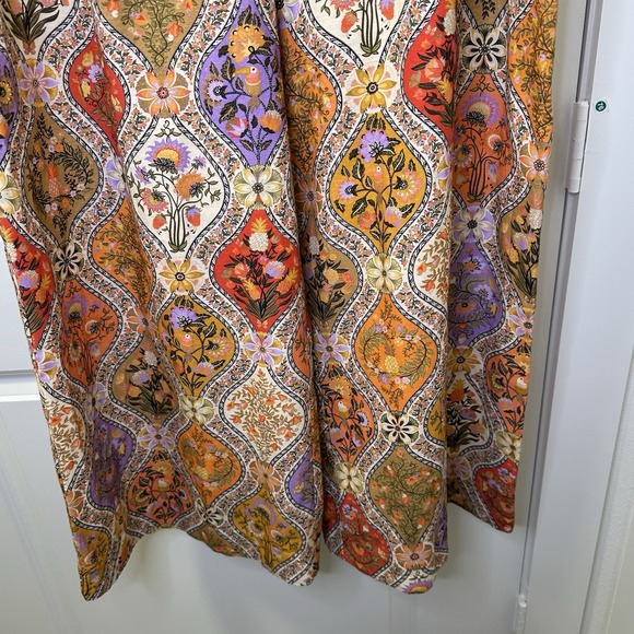 FARM Rio Multicolor Patterned Cropped Pants - Picture 3 of 16